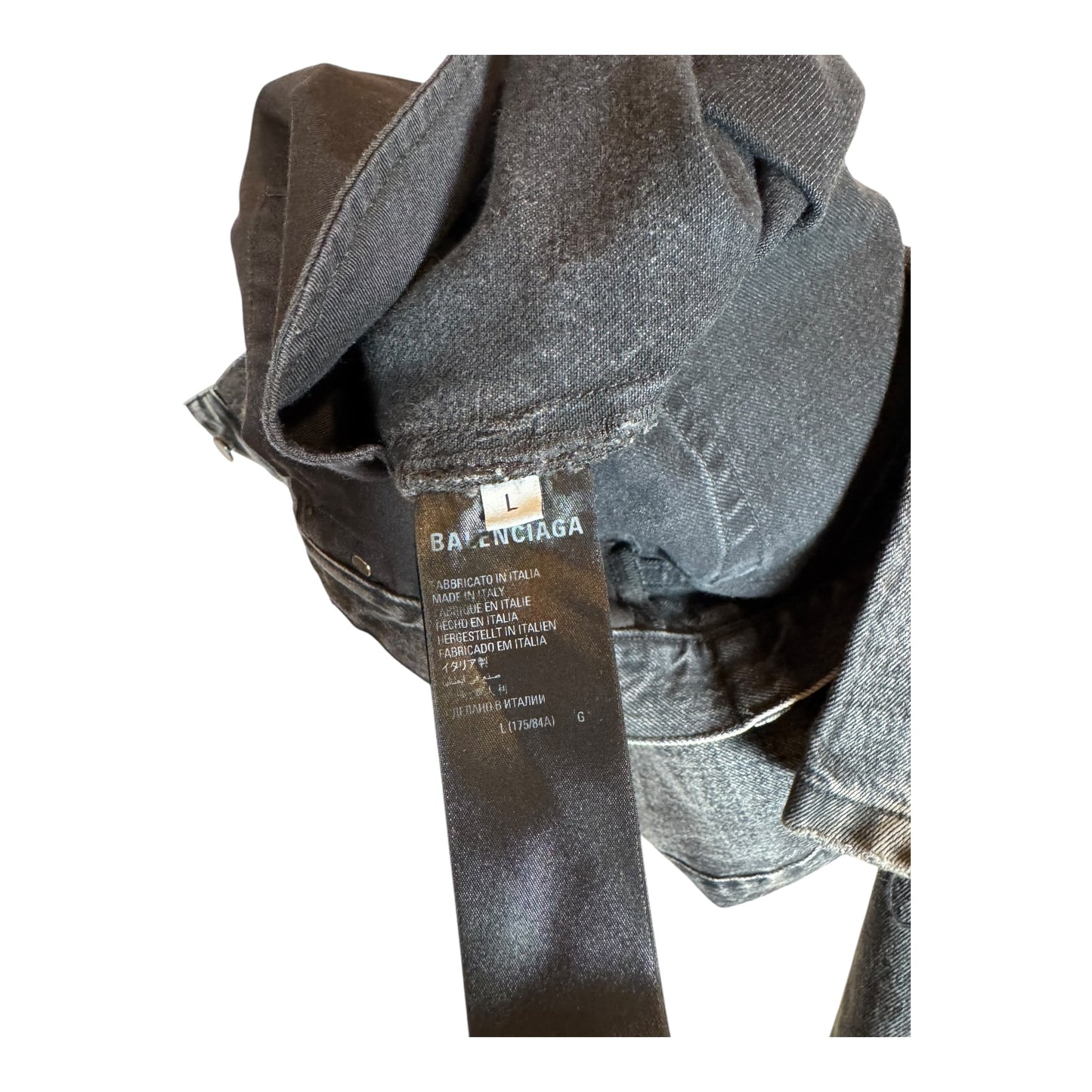 Balenciaga Lost Tape Flared Denim