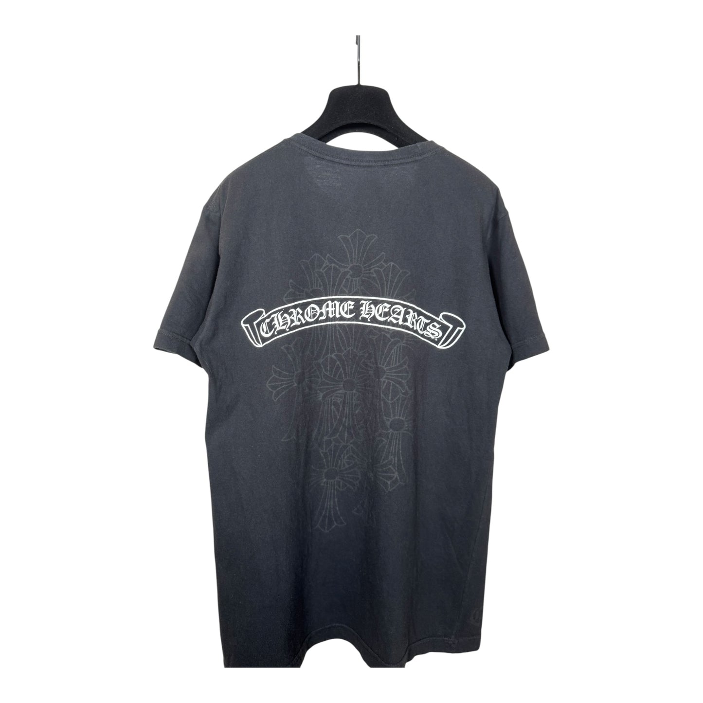 Chrome Hearts Scroll Logo Pocket T-Shirt