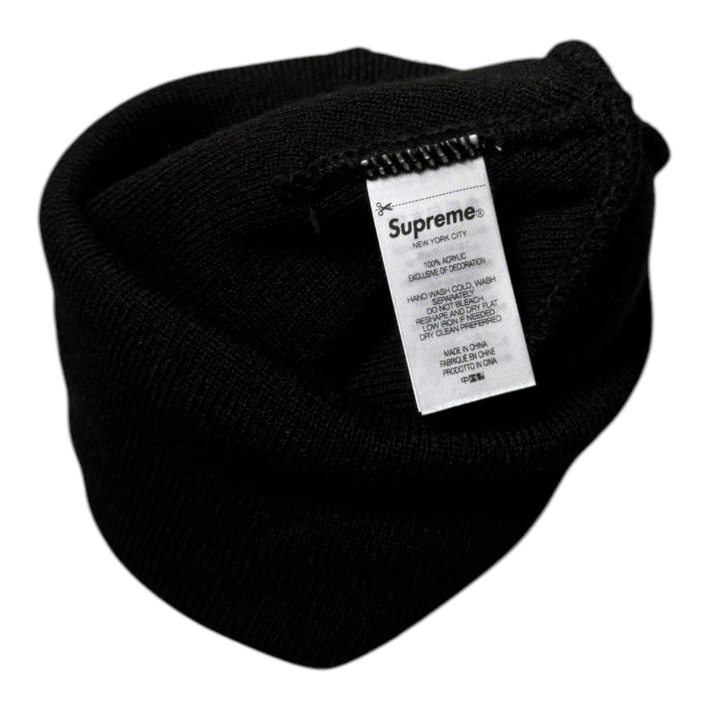 Supreme/M.O.P. Beanie Black