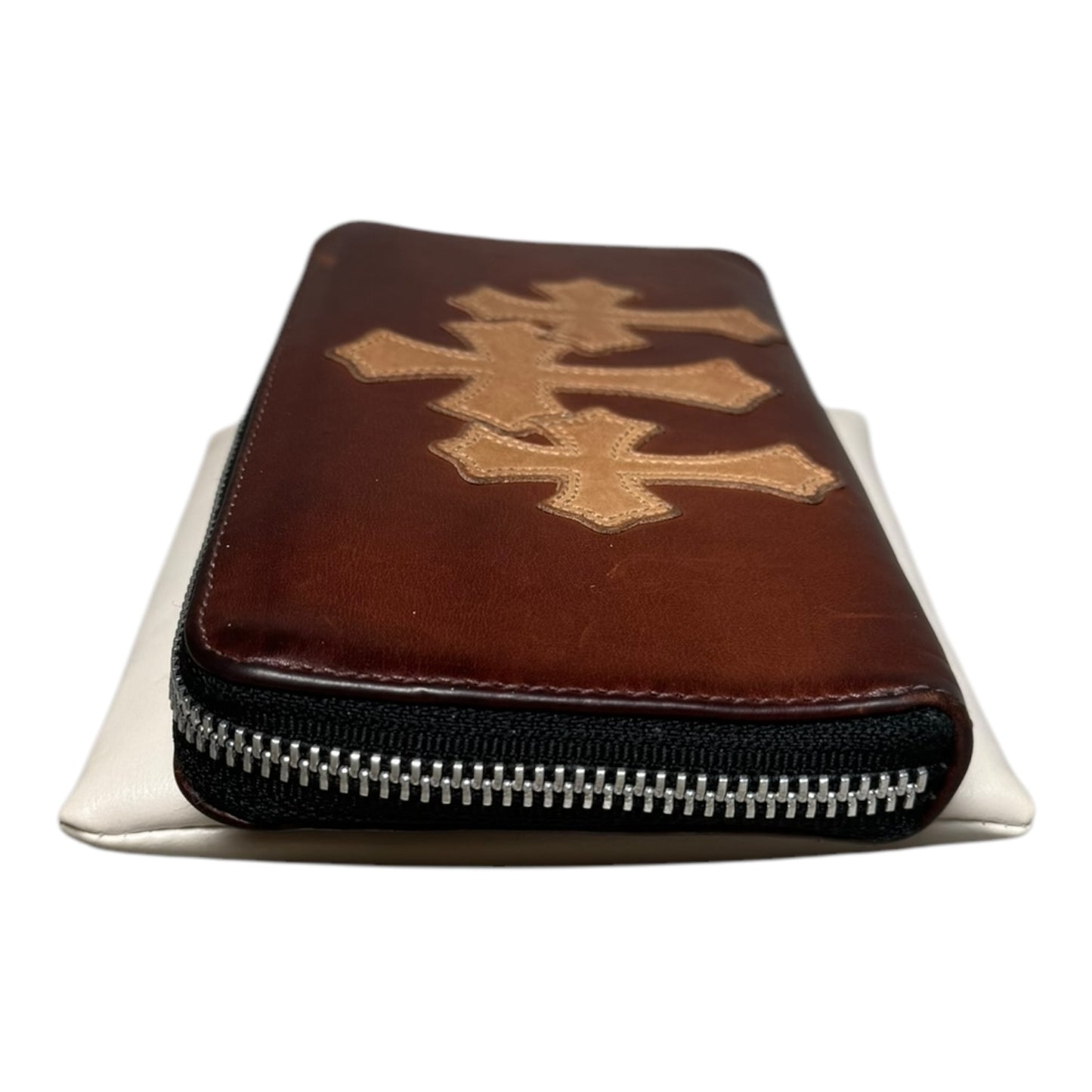 Chrome Hearts Cemetery Cross Patch Wallet