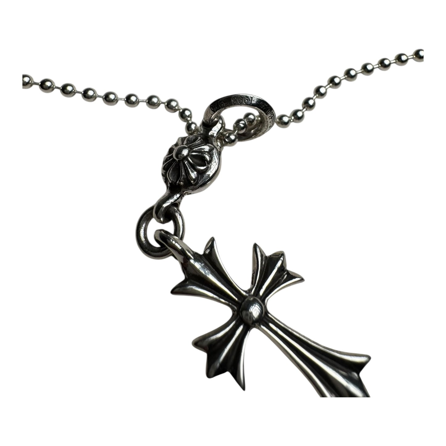 Chrome Hearts Crossball Cross Pendant