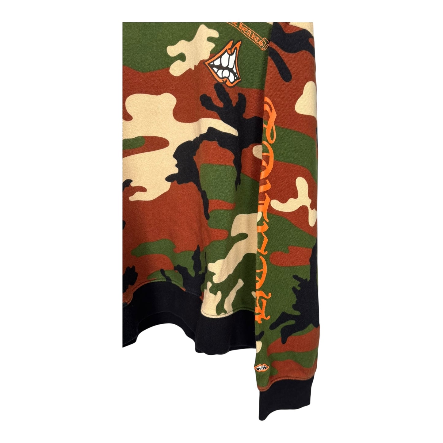 Chrome Hearts Camo Matty Boy Crewneck