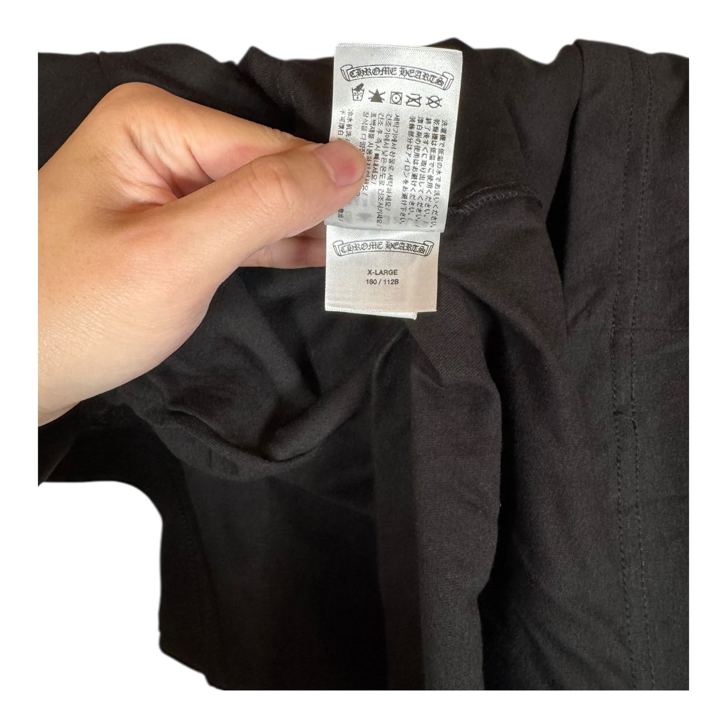 Chrome Hearts Scroll Logo T-Shirt