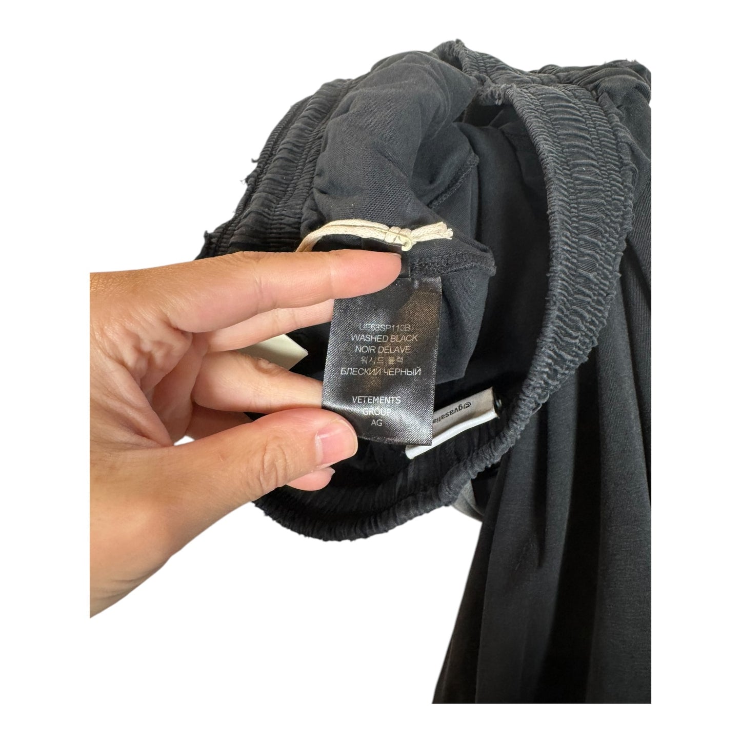 Vetements Washed Limited Edition Sweatpants