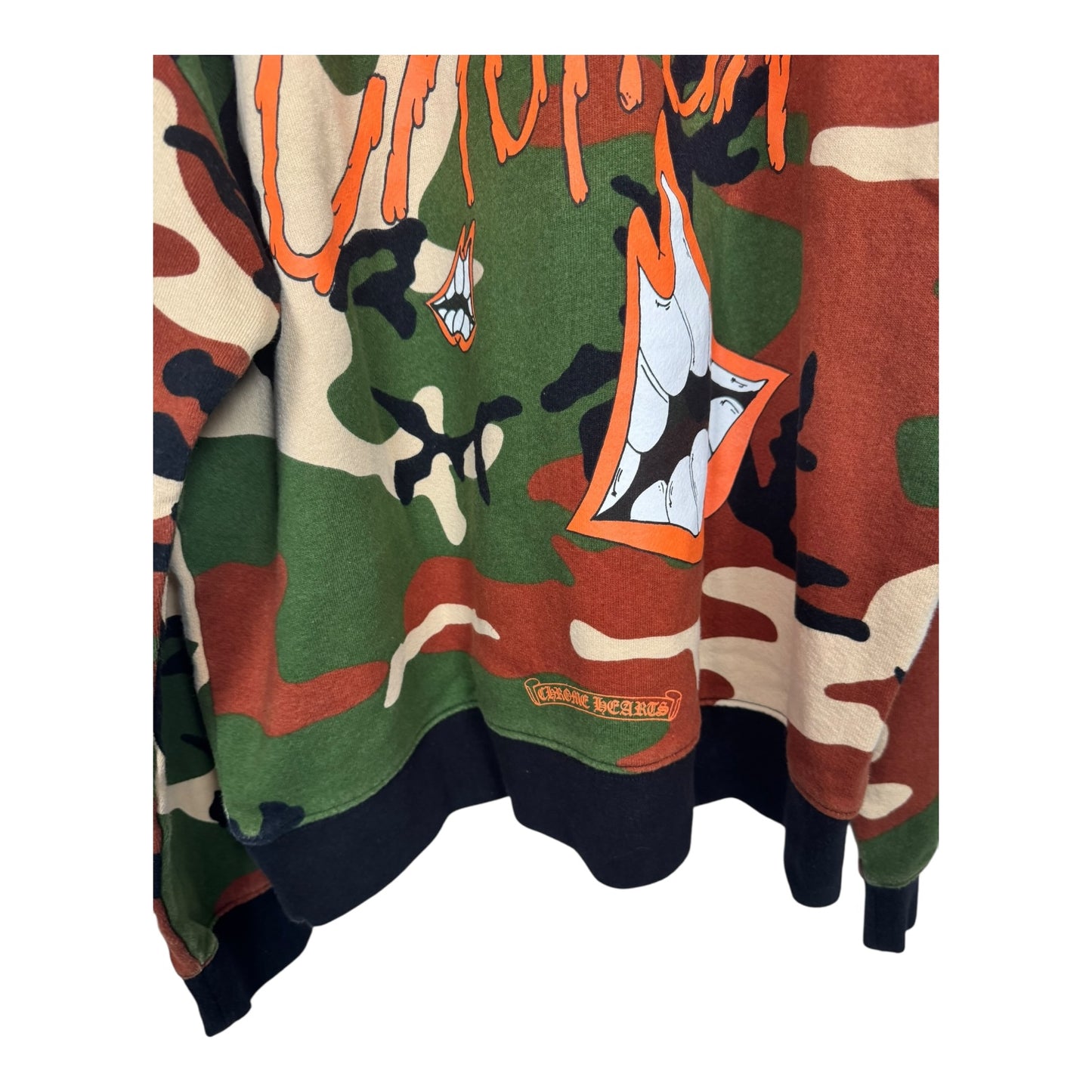 Chrome Hearts Camo Matty Boy Crewneck