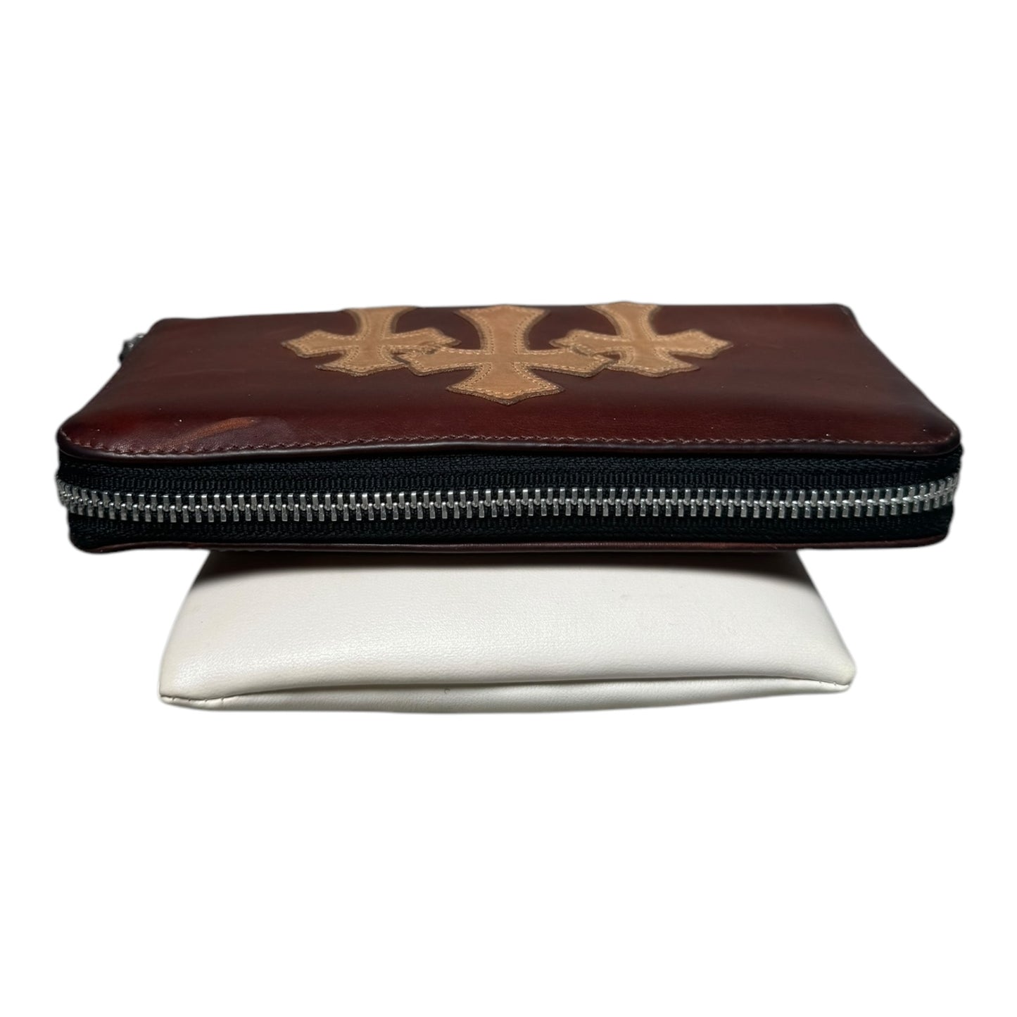 Chrome Hearts Cemetery Cross Patch Wallet
