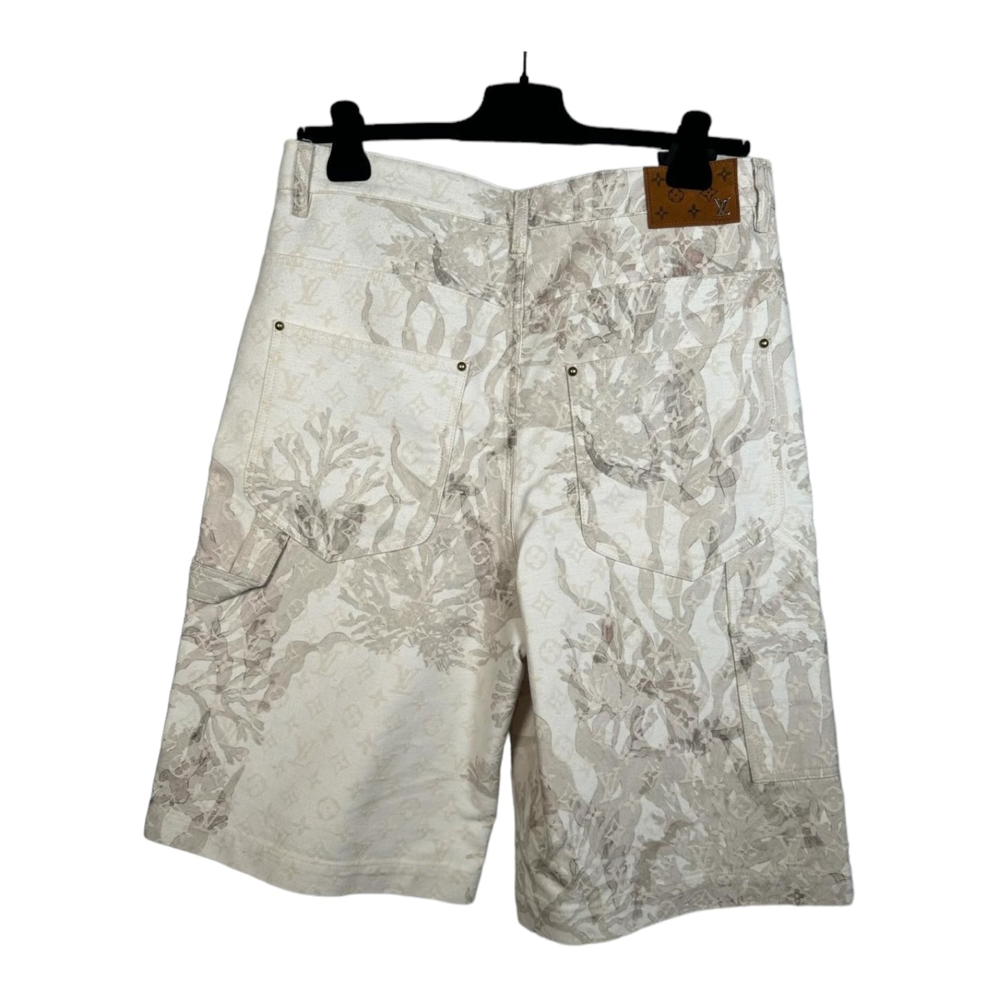 Louis Vuitton Monogram Bermuda Denim Shorts