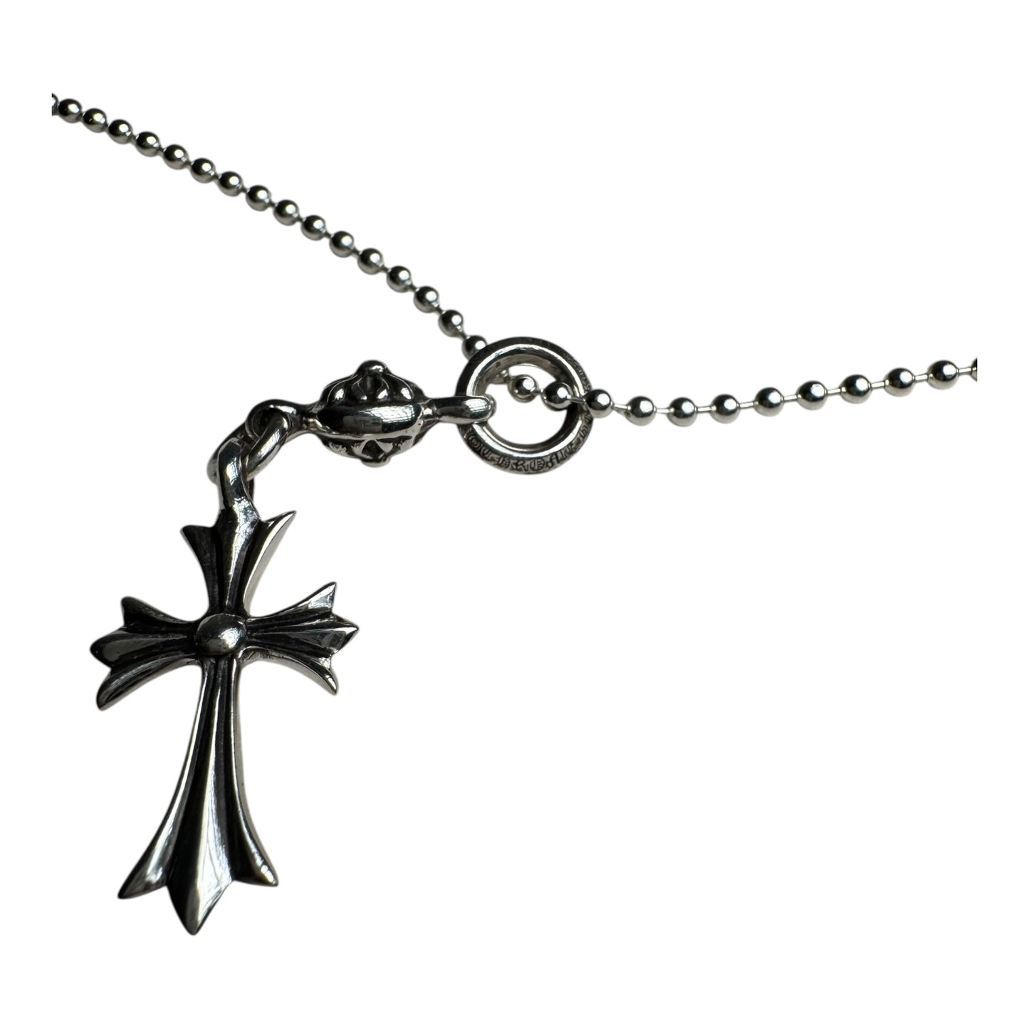 Chrome Hearts Crossball Cross Pendant