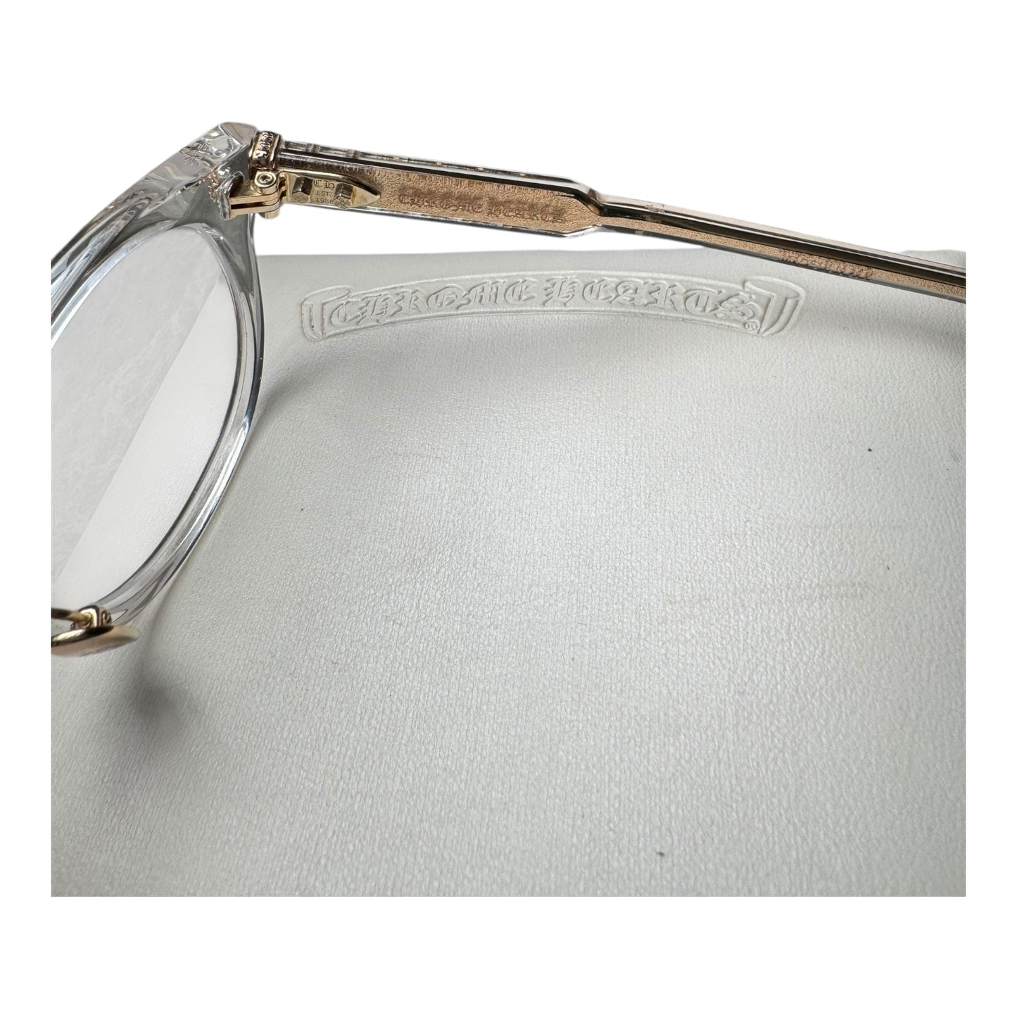 Chrome Hearts Crystal Dingalonglinglong Glasses