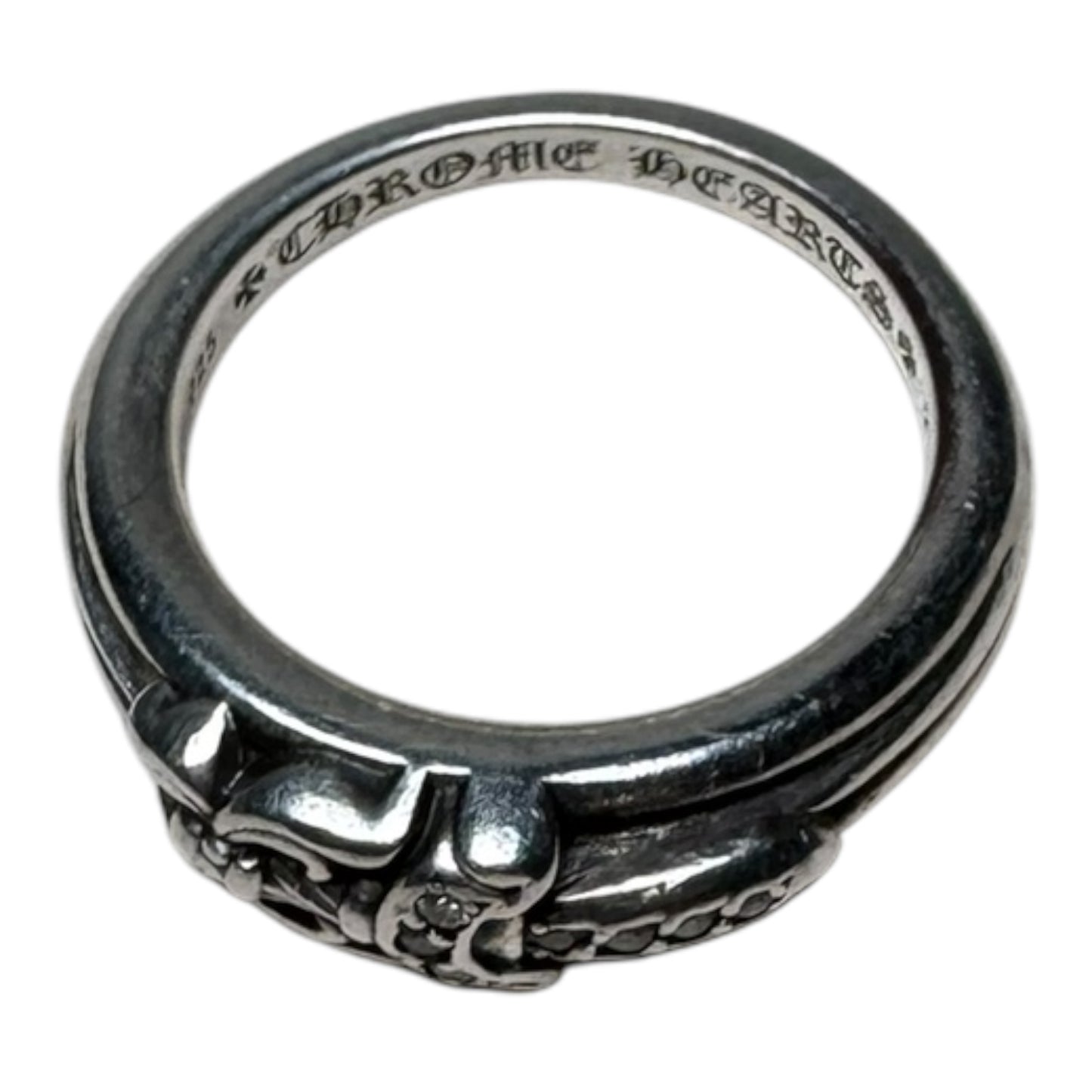 Chrome Hearts Diamond Dagger Ring