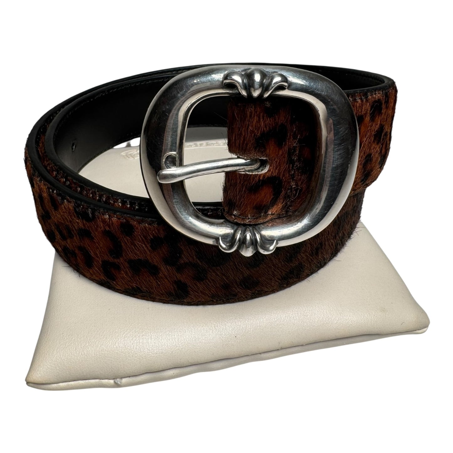 Chrome Hearts Leopard Gunslinger Belt