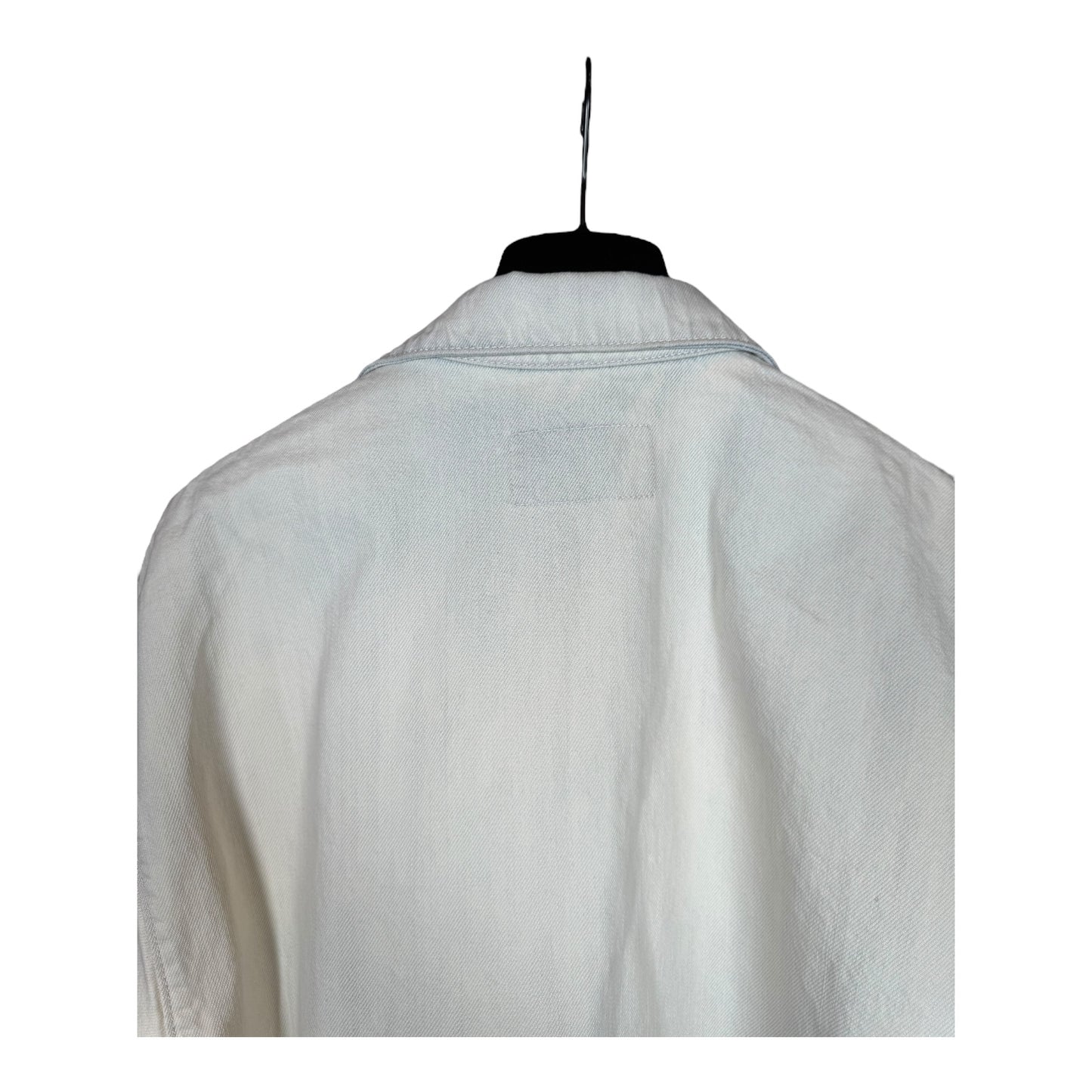 Prada Bleached Denim Bowling Shirt
