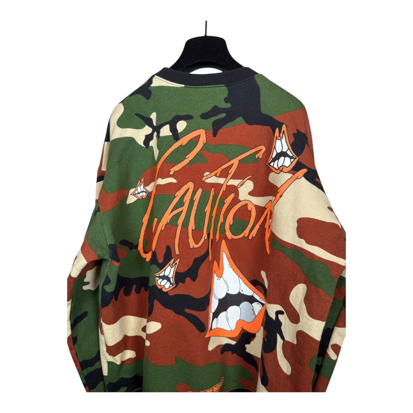 Chrome Hearts Camo Matty Boy Crewneck