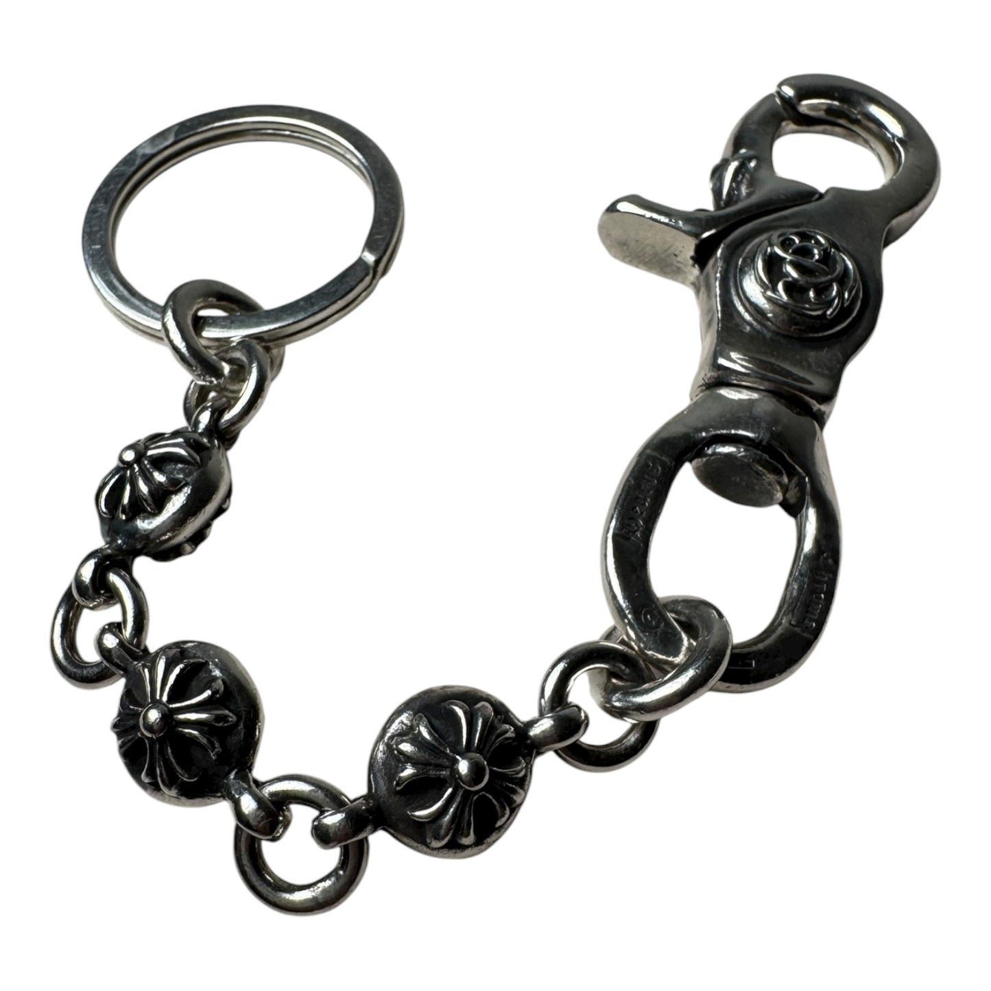 Chrome Hearts Crossball Quickclip Keychain