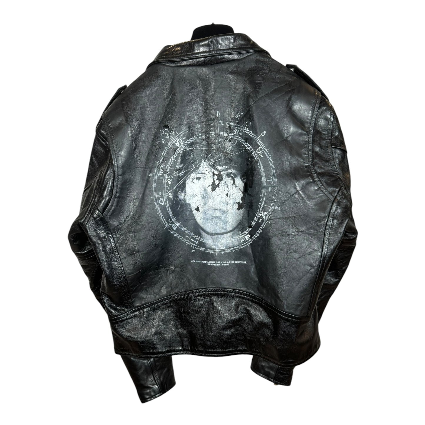 Enfants Riches Déprimés Mick Jagger Leather Jacket