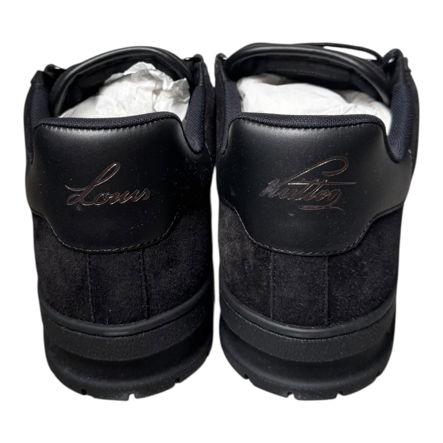 Louis Vuitton Employee Suede Trainers