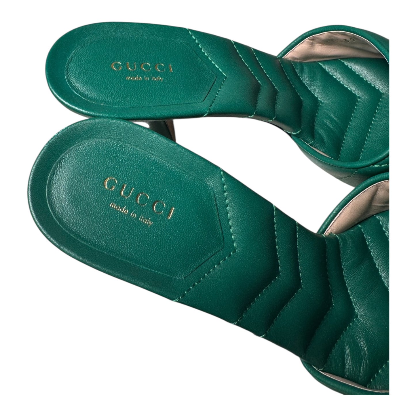 Gucci Marmont Double G 75 mm Slide Sandals