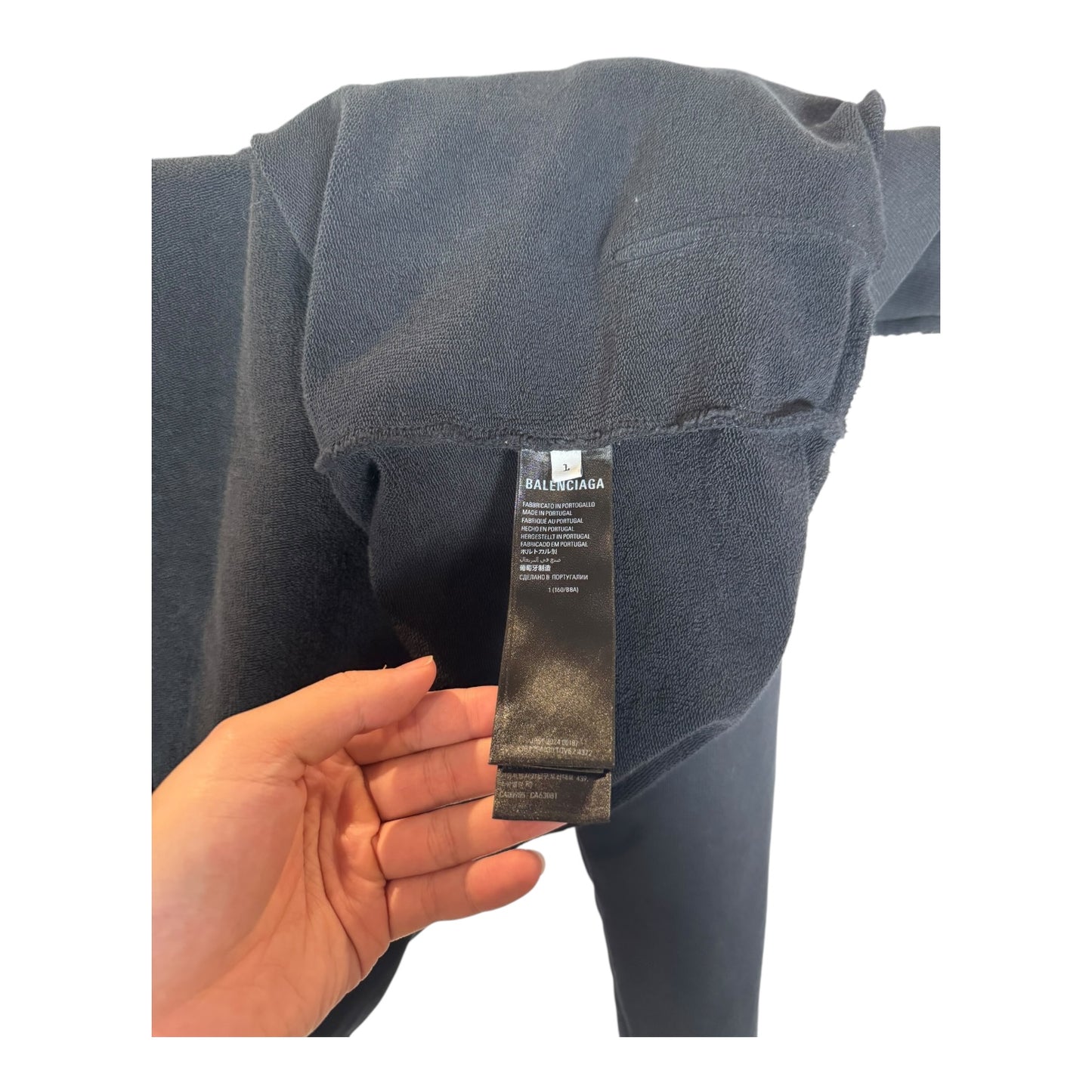 Balenciaga Incognito Zip-Up Hoodie