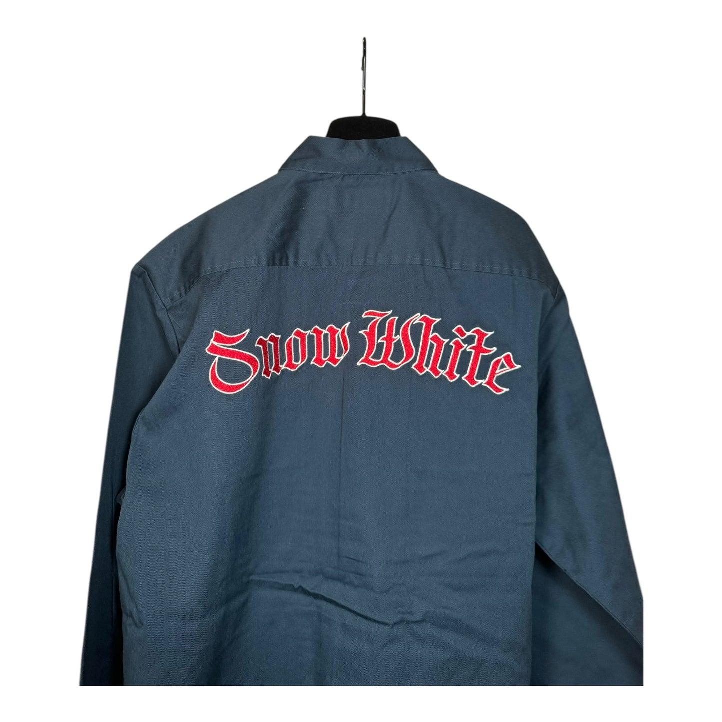 Supreme Snow White Work Shirt Navy