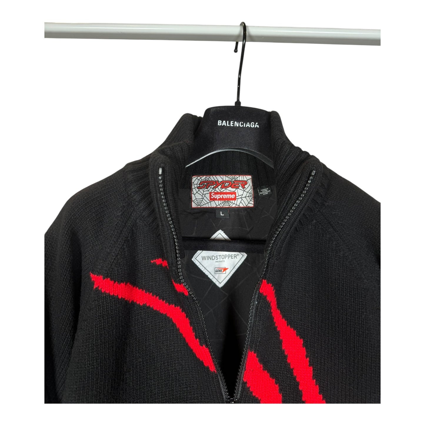 Supreme®/ Spyder® WINDSTOPPER® Zip Up Sweater