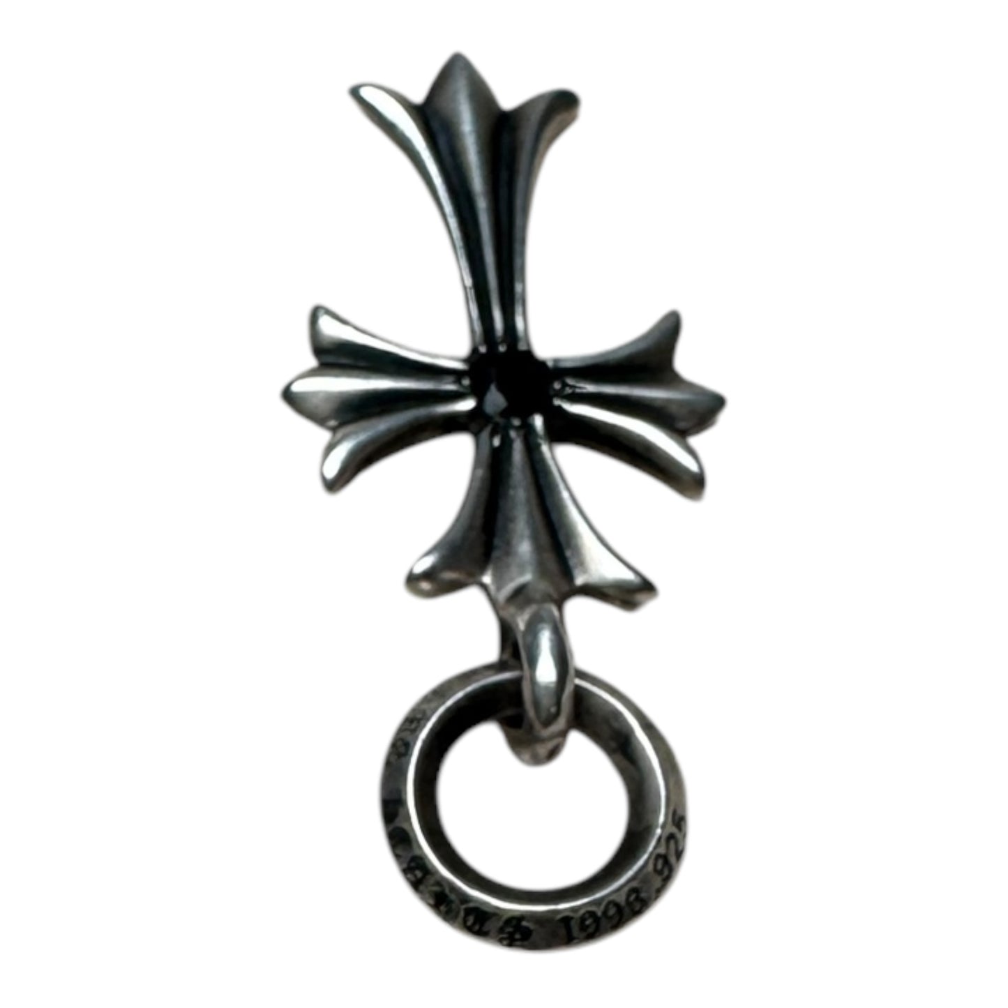 Chrome Hearts Sapphire Cross Pendant