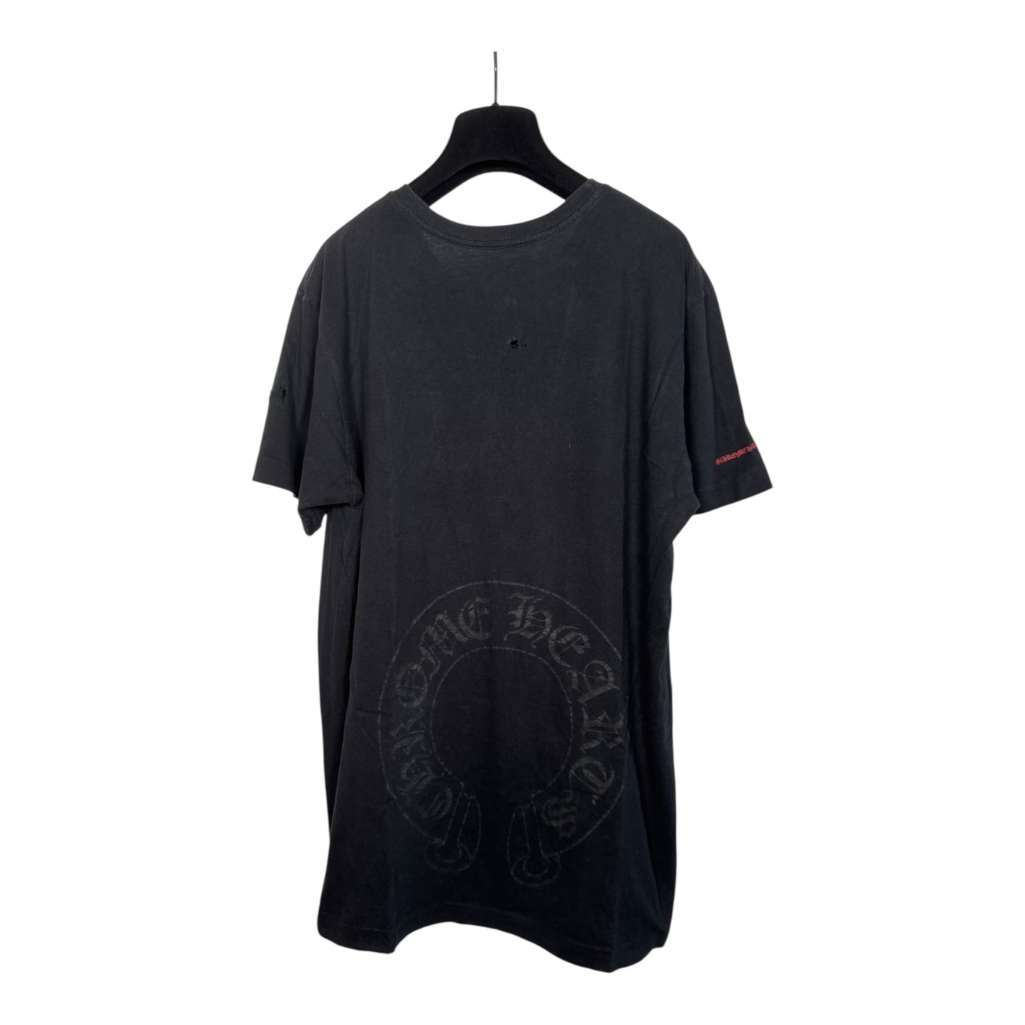 Chrome Hearts Red Scroll Pocket T-Shirt