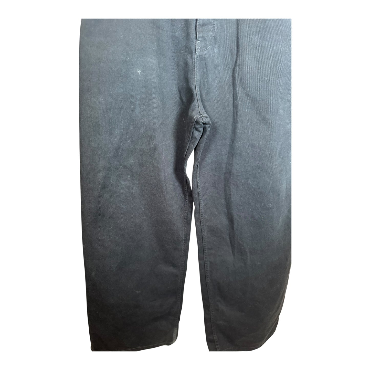 Balenciaga Black Baggy Denim