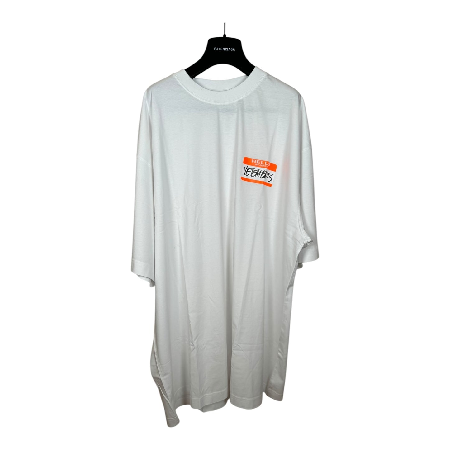 Vetements Hello My Name Is T-Shirt