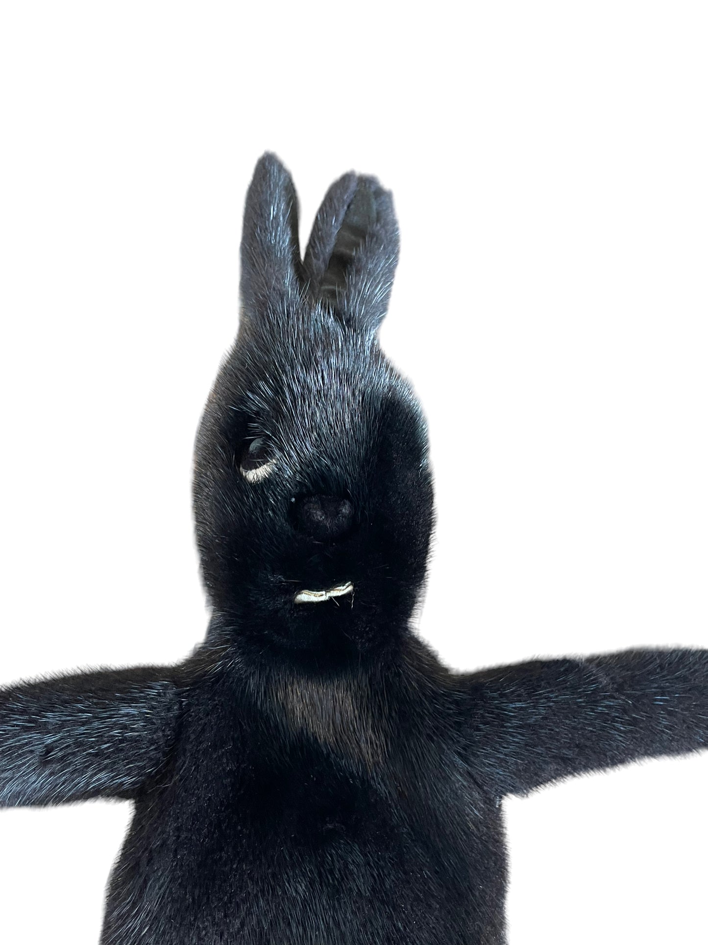 Rick Owens Hun Fat Bunny Mink Bag