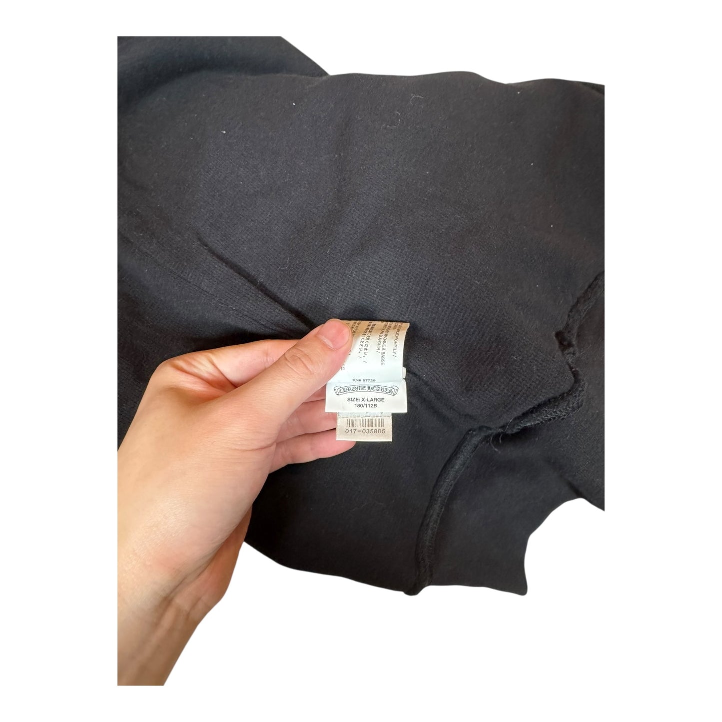 Chrome Hearts Thermal Floral Horseshoe Zip-Up