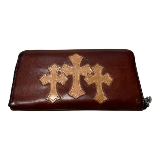 Chrome Hearts Cemetery Cross Patch Wallet