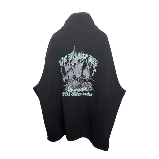 Vetements Pirate Bay Zip-Up Fleece