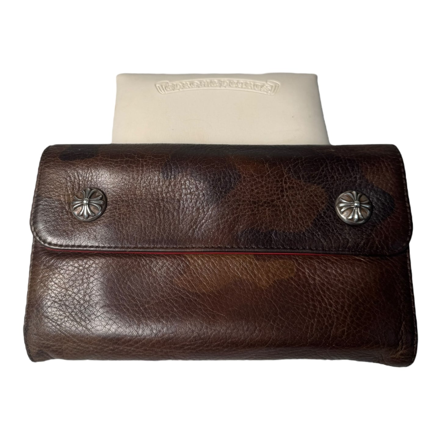 Chrome Hearts Camo Plus Ball Snap Wave Wallet