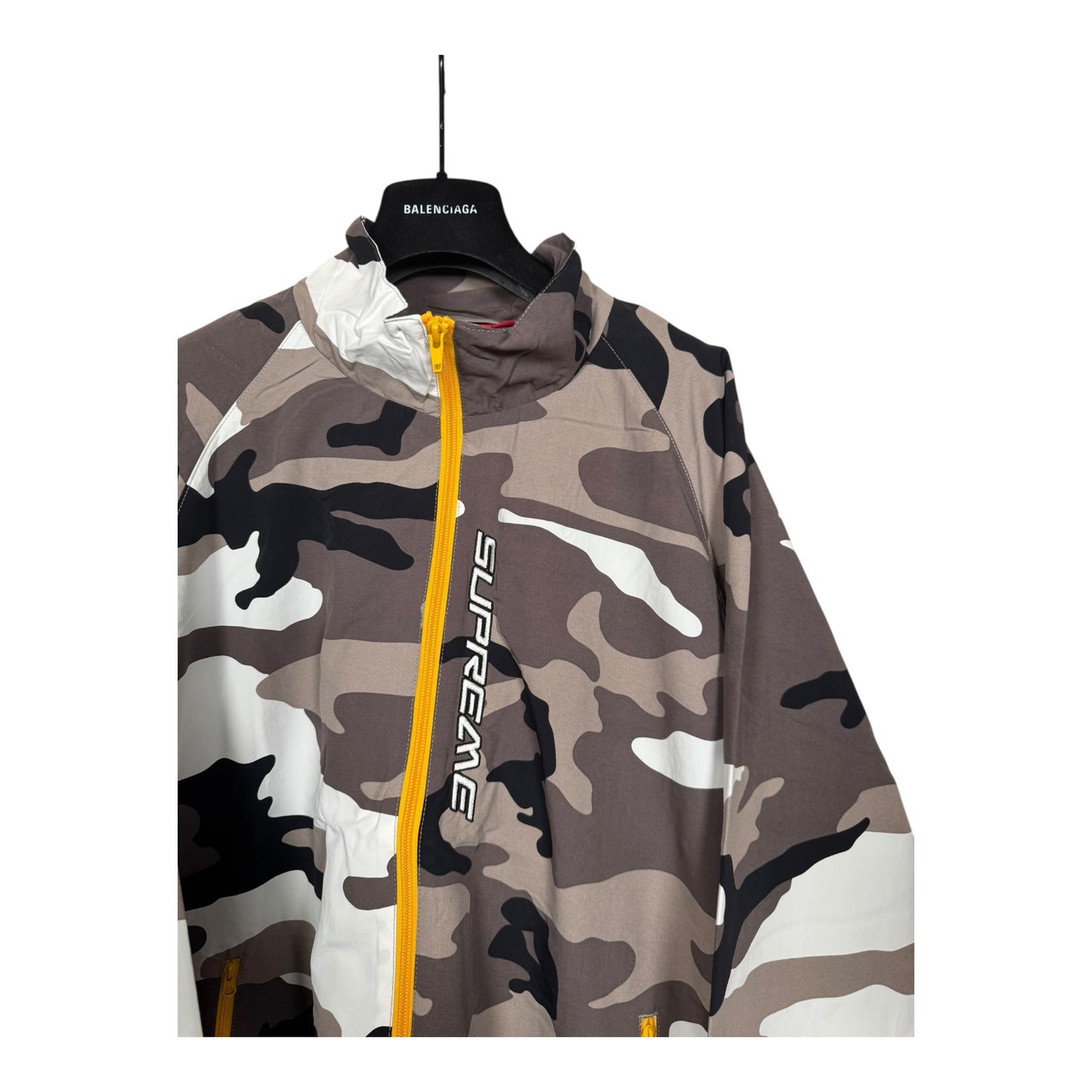 Supreme Contrast Zip Track Jacket