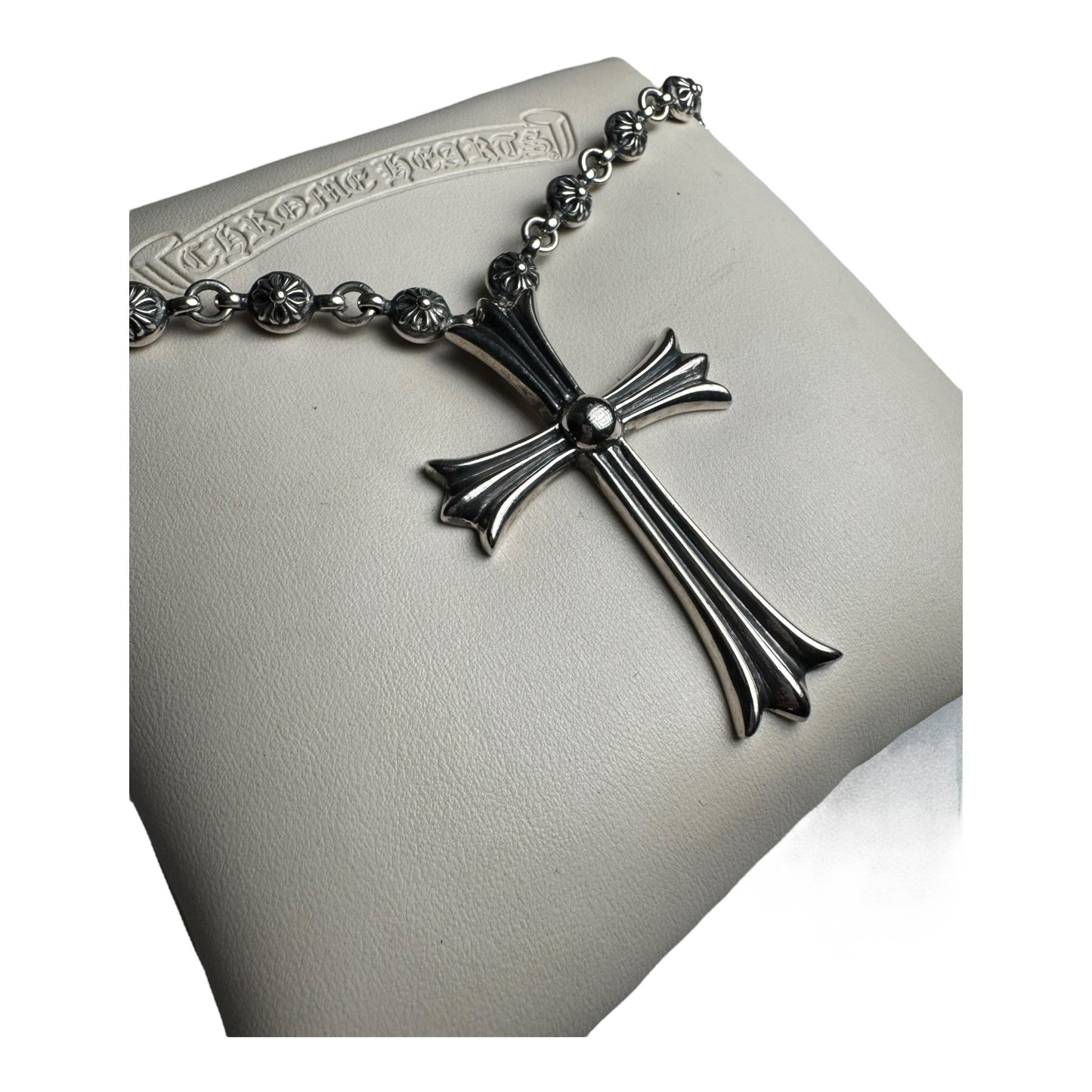Chrome Hearts Crossball Big Cross Necklace