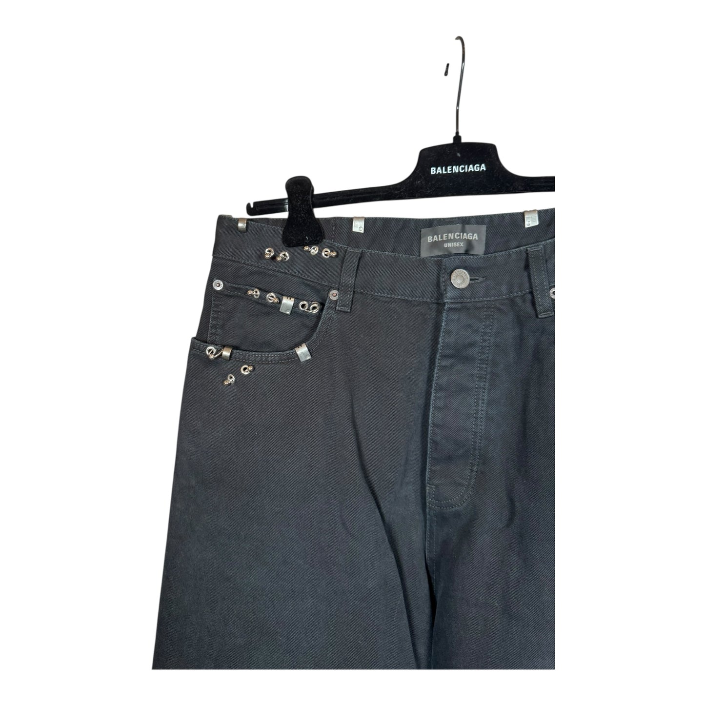 Balenciaga Baggy Pierced Denim
