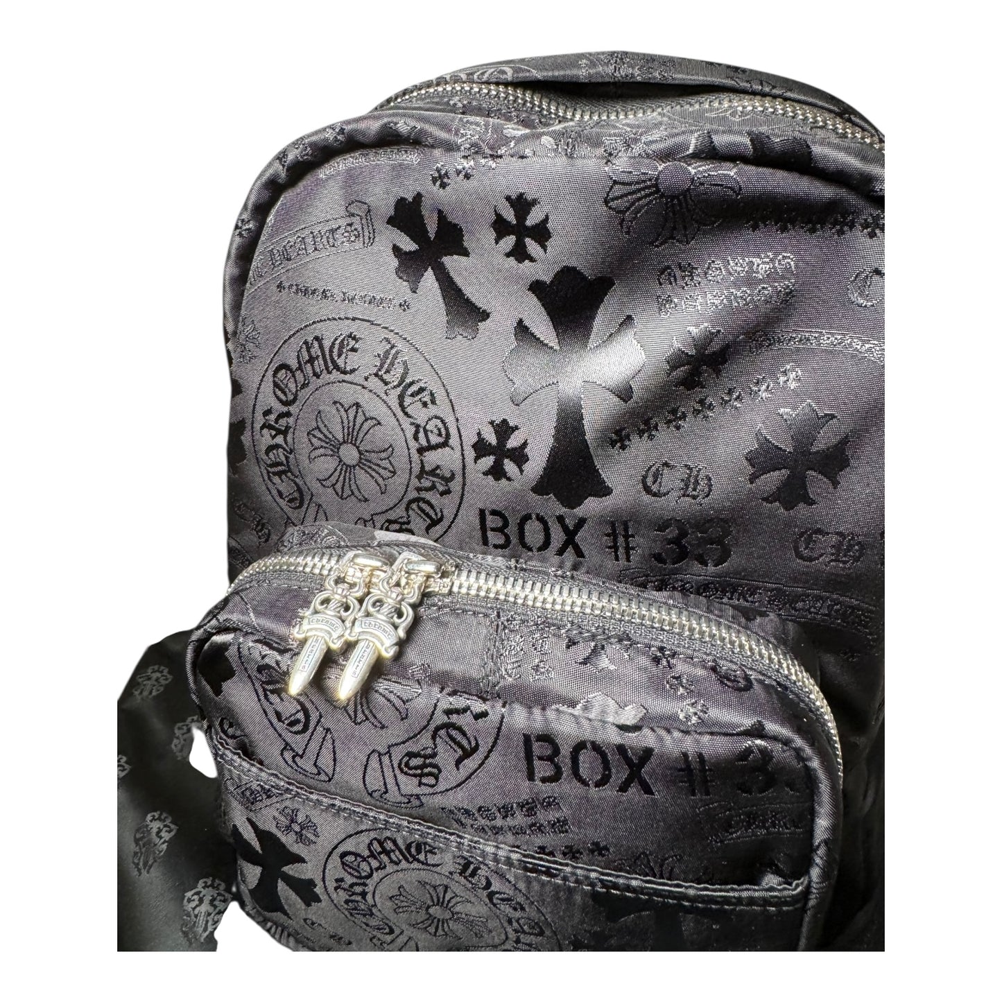 Chrome Hearts 7th Grade Stencil Nylon Backpack