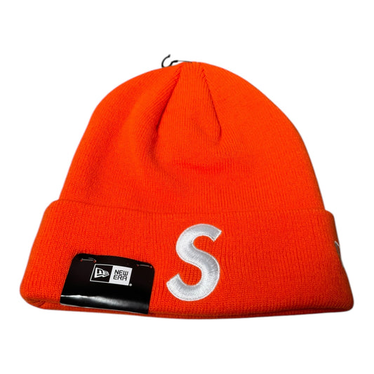 New Era® S Logo Beanie Orange