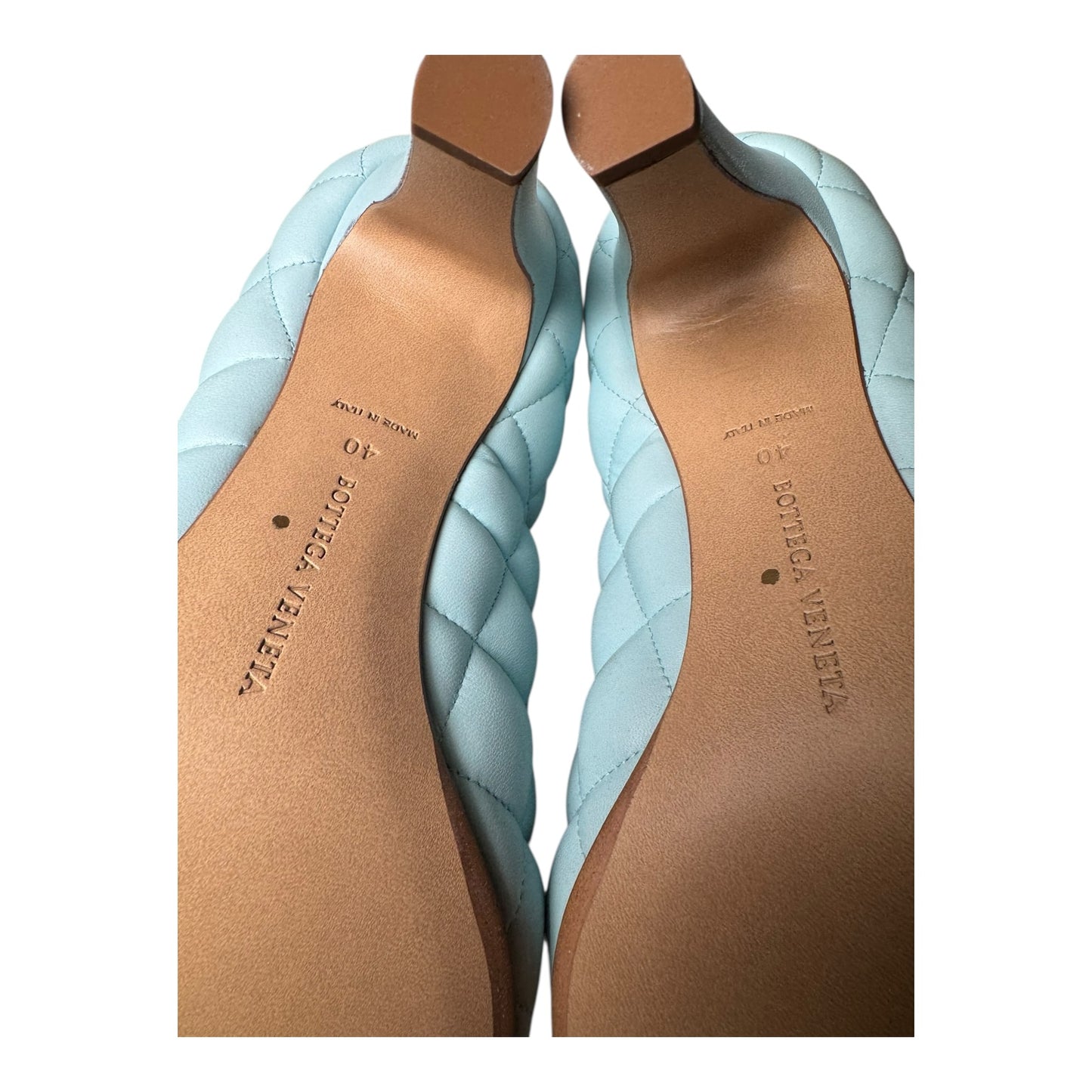 Bottega Venetta Padded Bloc Pumps