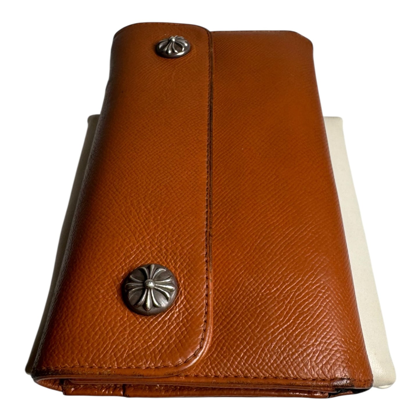 Chrome Hearts Brown Wave Wallet