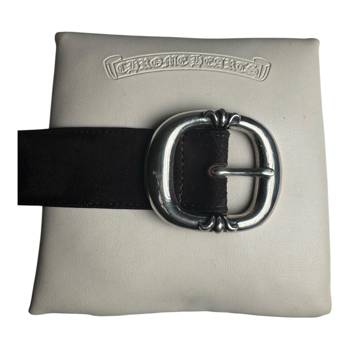 Chrome Hearts Velvet Studded Gunslinger Belt