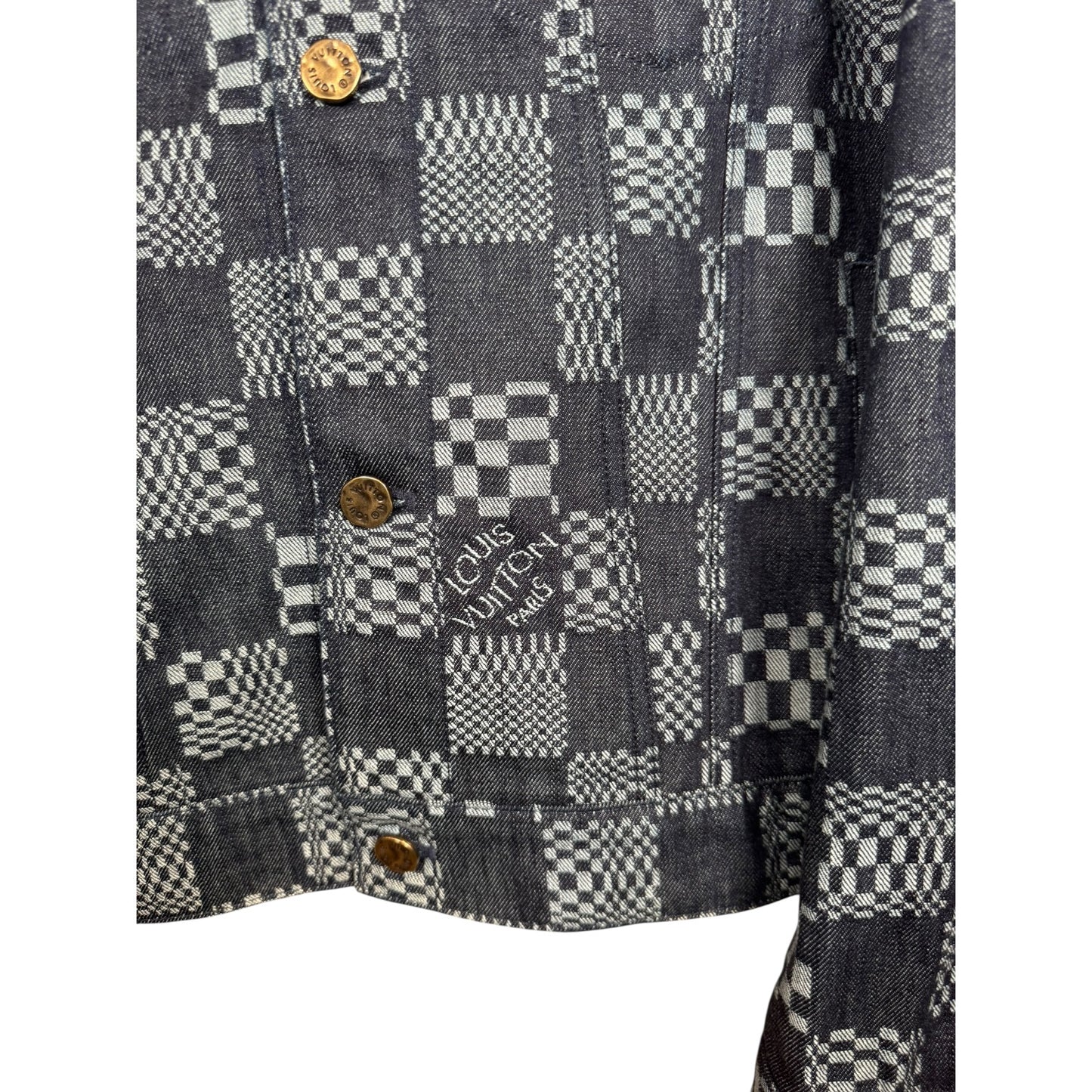 Louis Vuitton Distorted Damier Demin Jacket