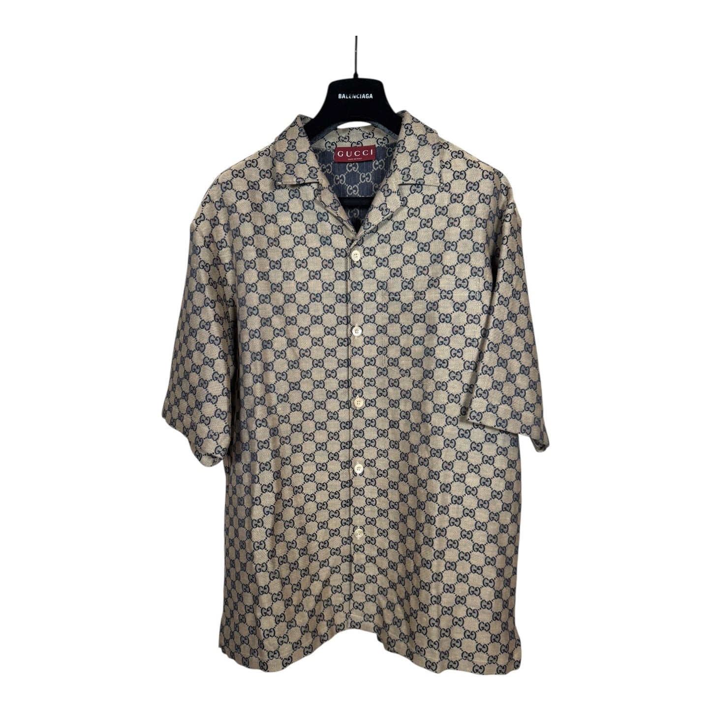 Gucci Monogram Button Up Shirt