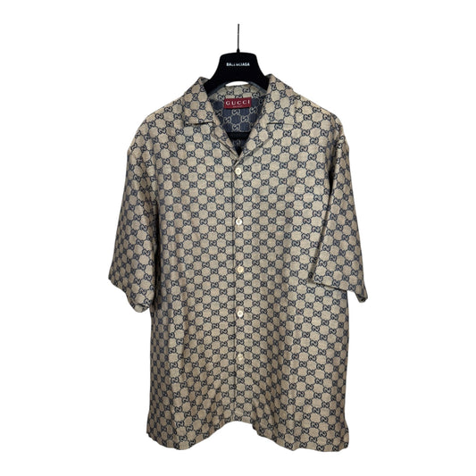 Gucci Monogram Button Up Shirt