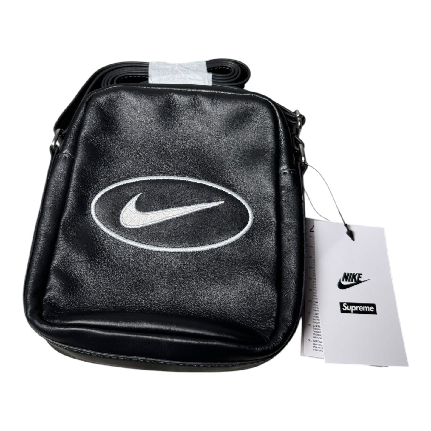 Supreme®/Nike® Leather Shoulder Bag