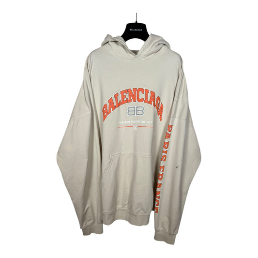 Balenciaga Distressed BB Maison Hoodie