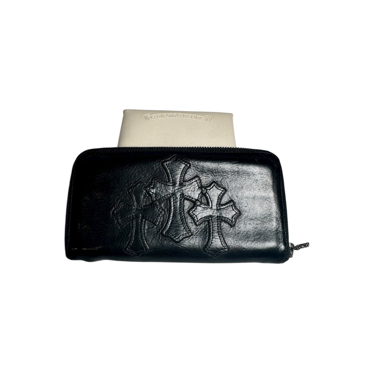 Chrome Hearts Cemetery Cross Patch Wallet