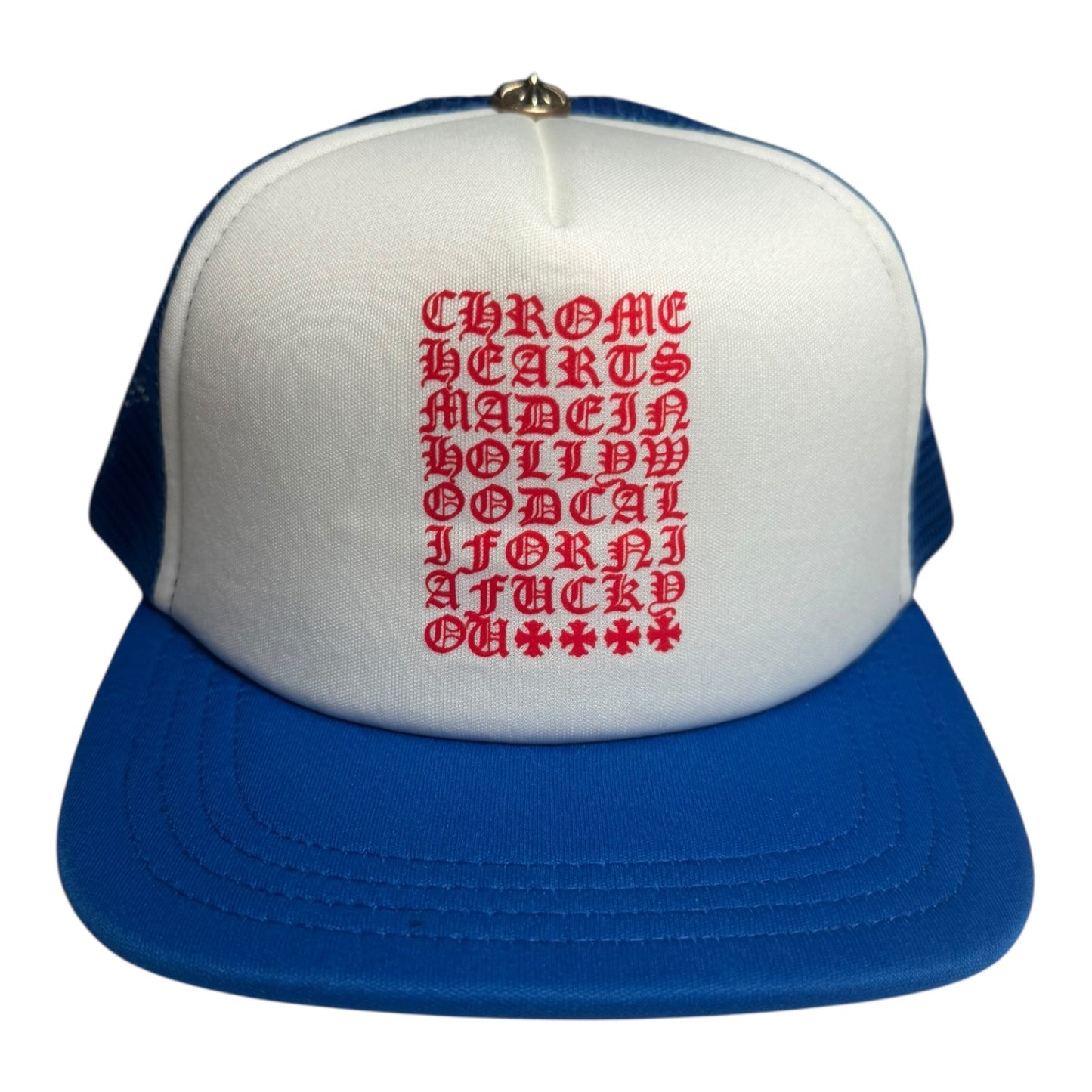 Chrome Hearts Eye Chart Trucker Hat