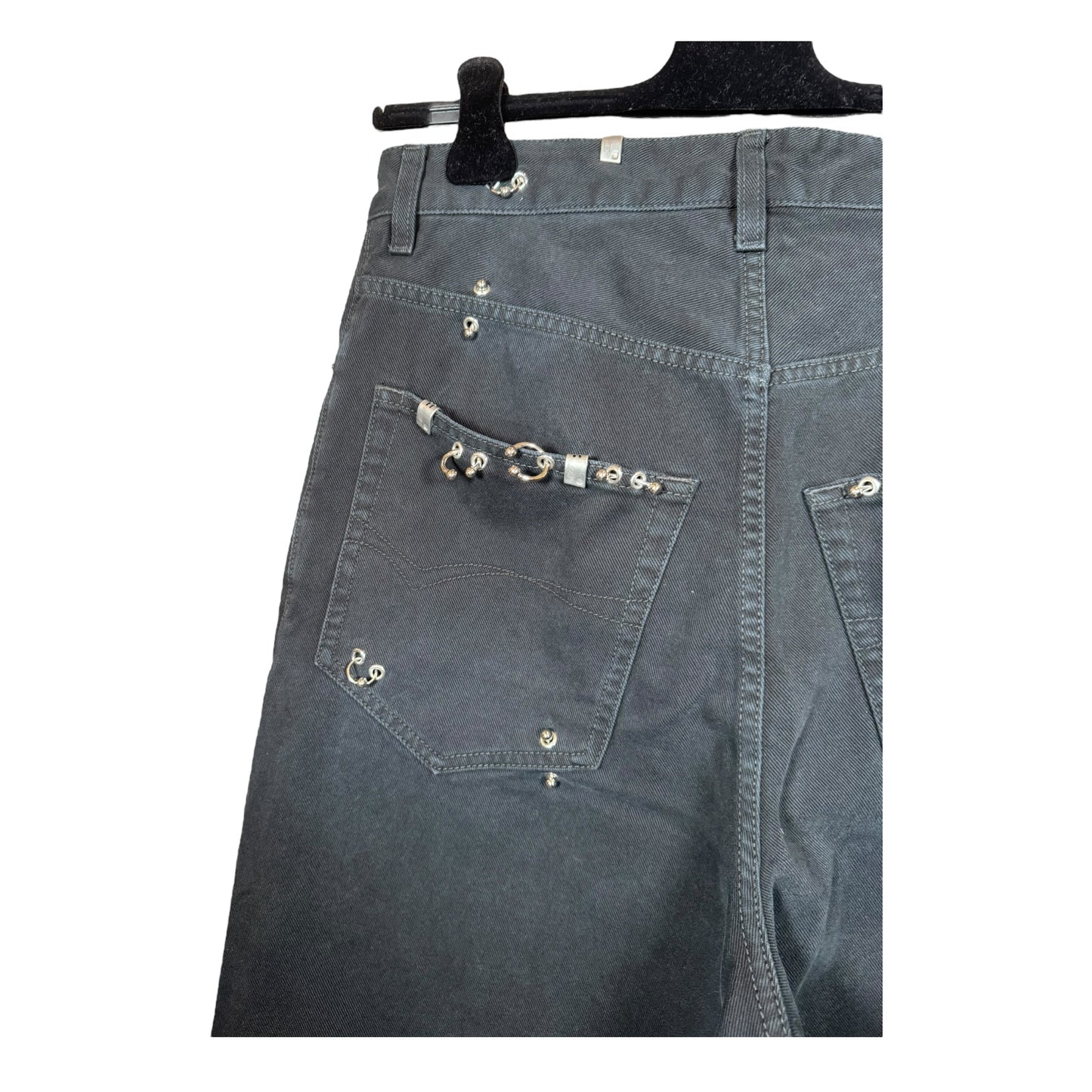 Balenciaga Baggy Pierced Denim