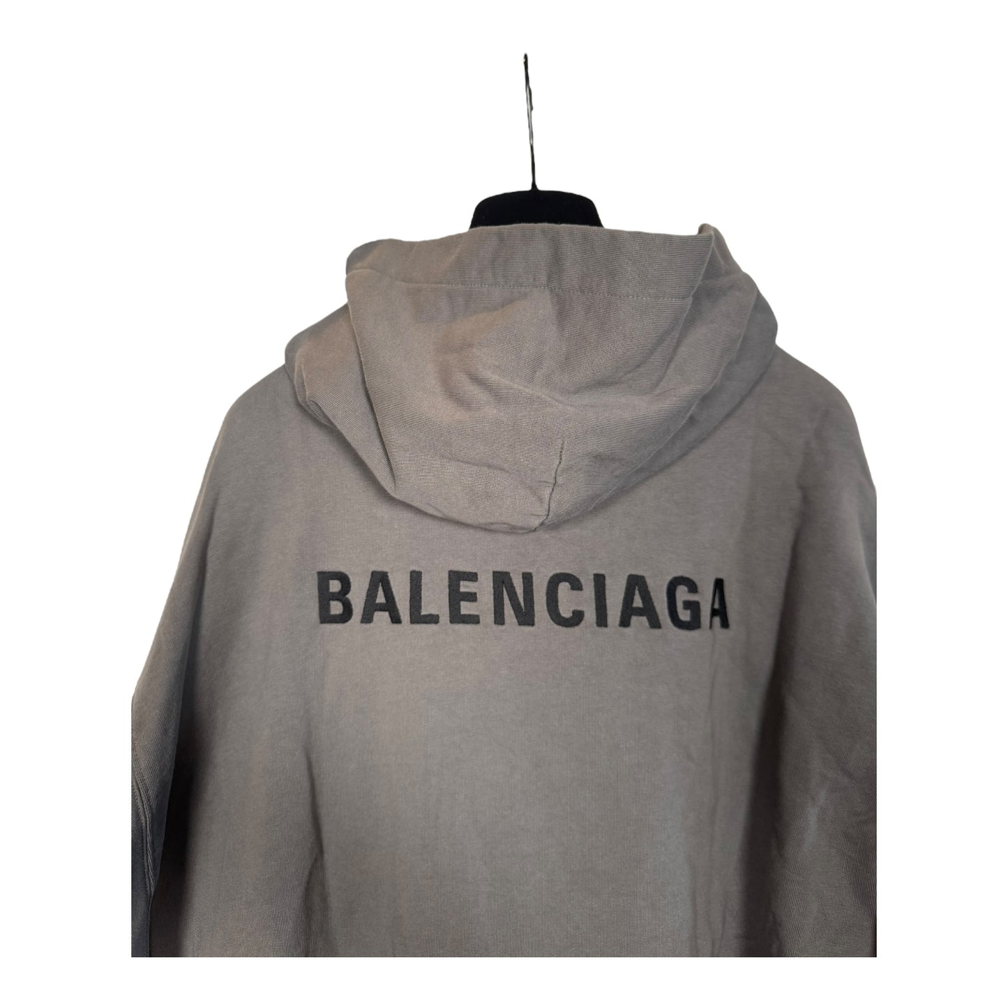 Balenciaga Embroidered Logo Hoodie
